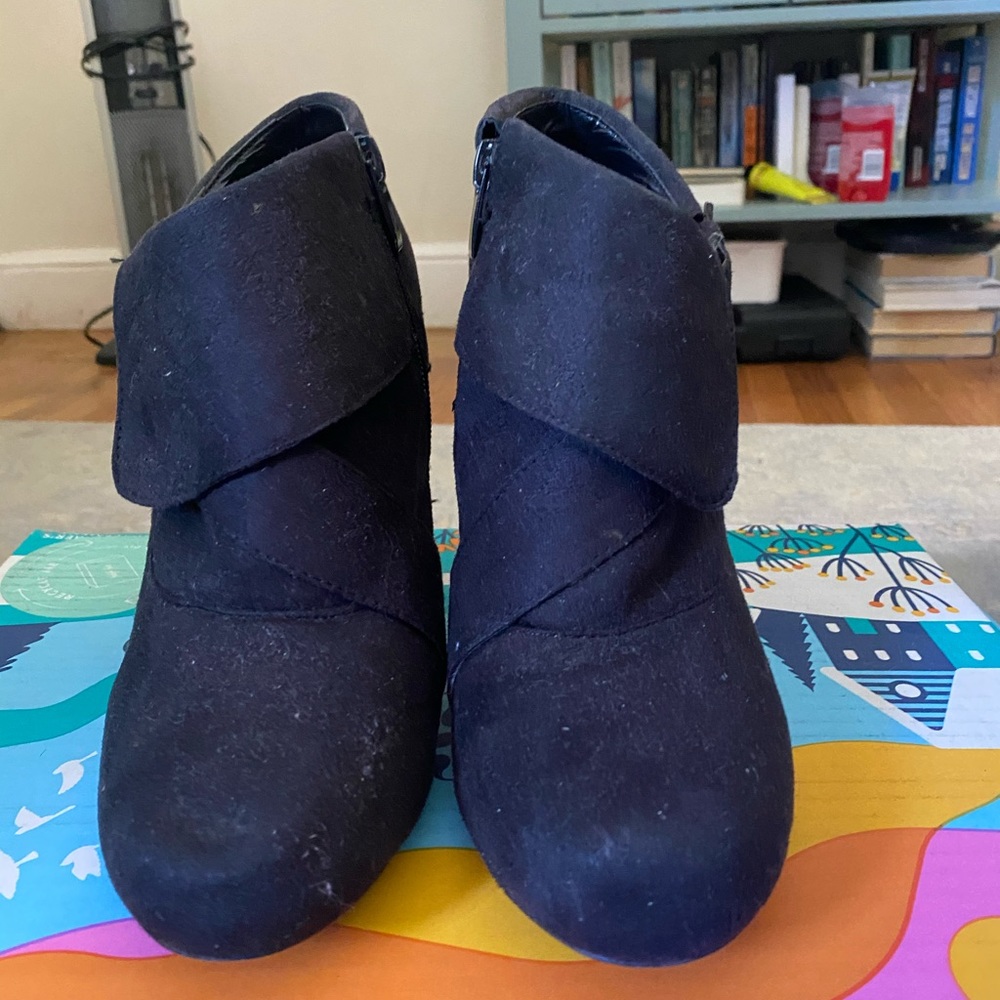 Black booties